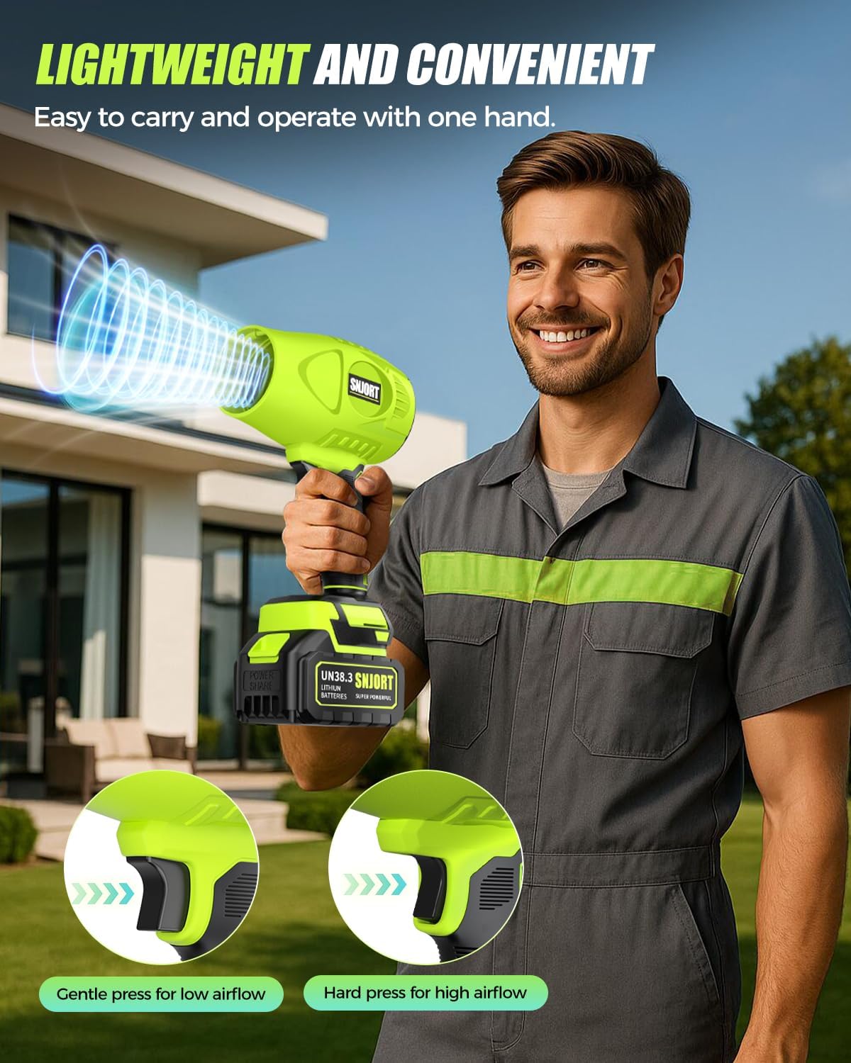 PowerReach Pro Cordless Leaf Blower — home decor (view 5)