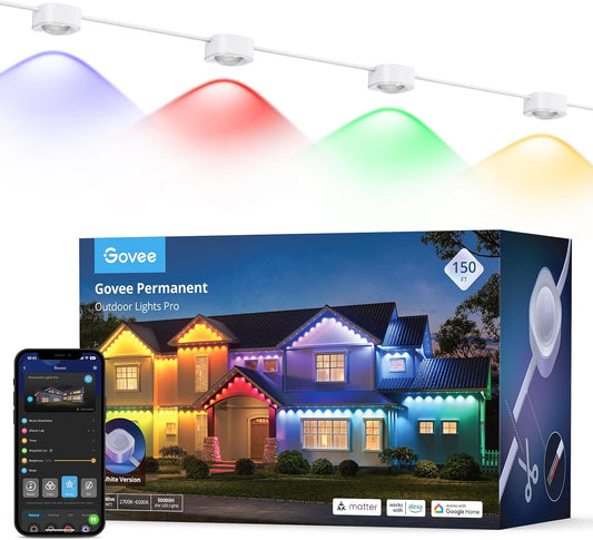 Permanent Outdoor LED Lights — home decor