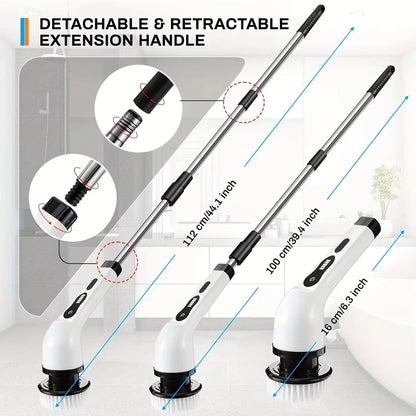 9 in 1 Spin Cleaning Brush — home decor (view 5)