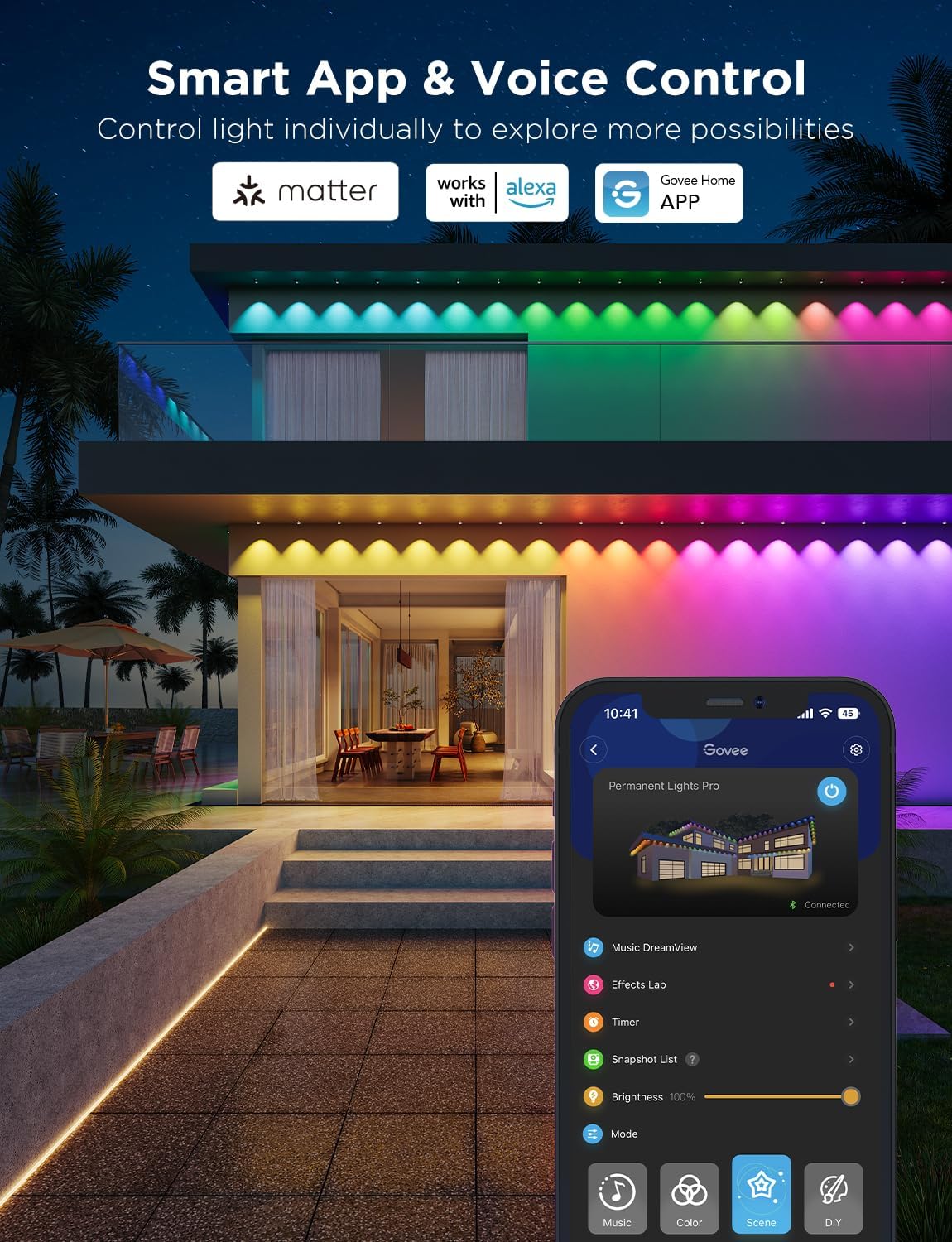 Permanent Outdoor LED Lights — home decor (view 10)