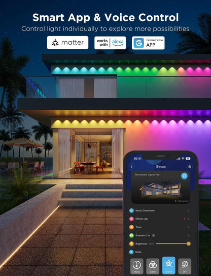 Permanent Outdoor LED Lights — home decor (view 10)
