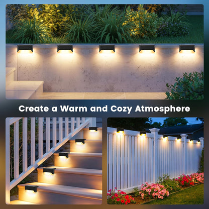 Premium Solar Deck Lights Illuminate Your Steps All Night — home decor (view 6)
