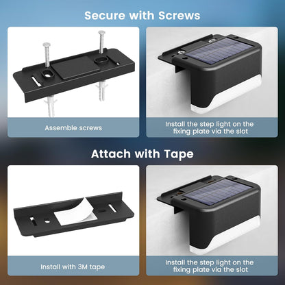 Premium Solar Deck Lights Illuminate Your Steps All Night — home decor (view 9)