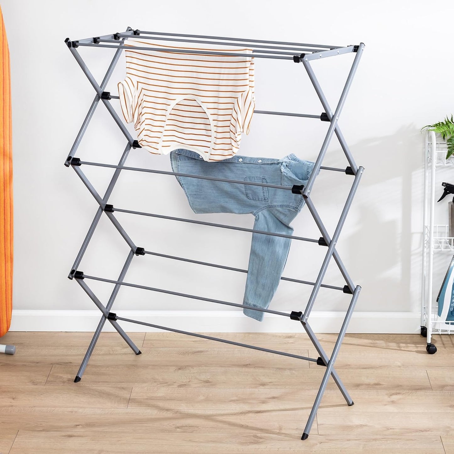 Space-Saving Clothes Drying Rack — home decor (view 2)