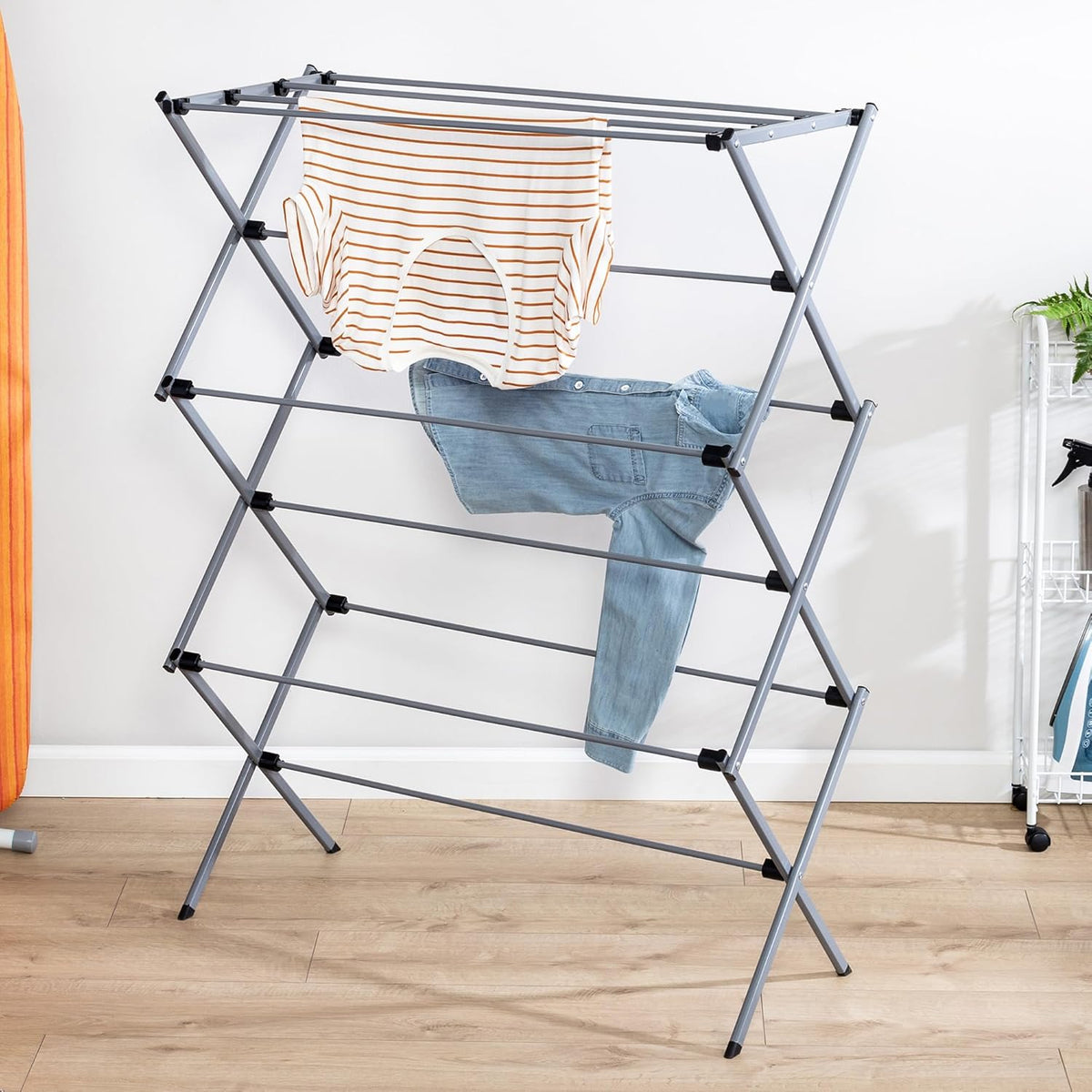 Space-Saving Clothes Drying Rack — home decor (view 2)