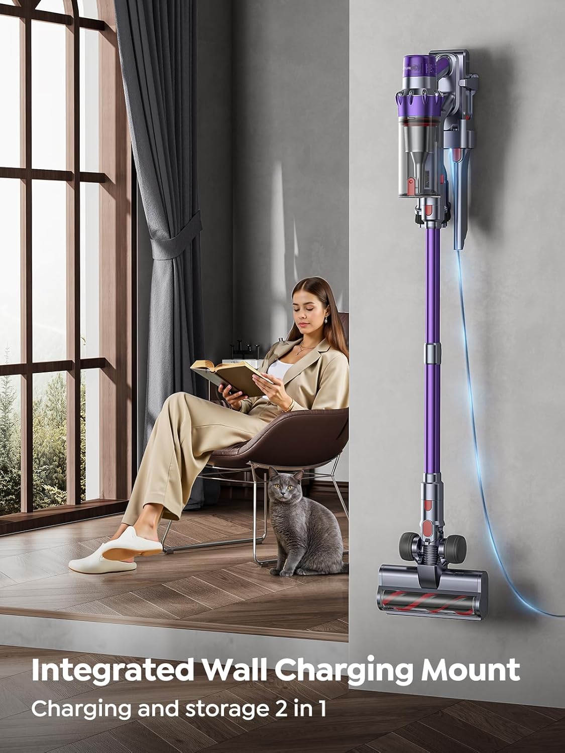 PowerClean Pro Cordless Home Vacuum — home decor (view 6)