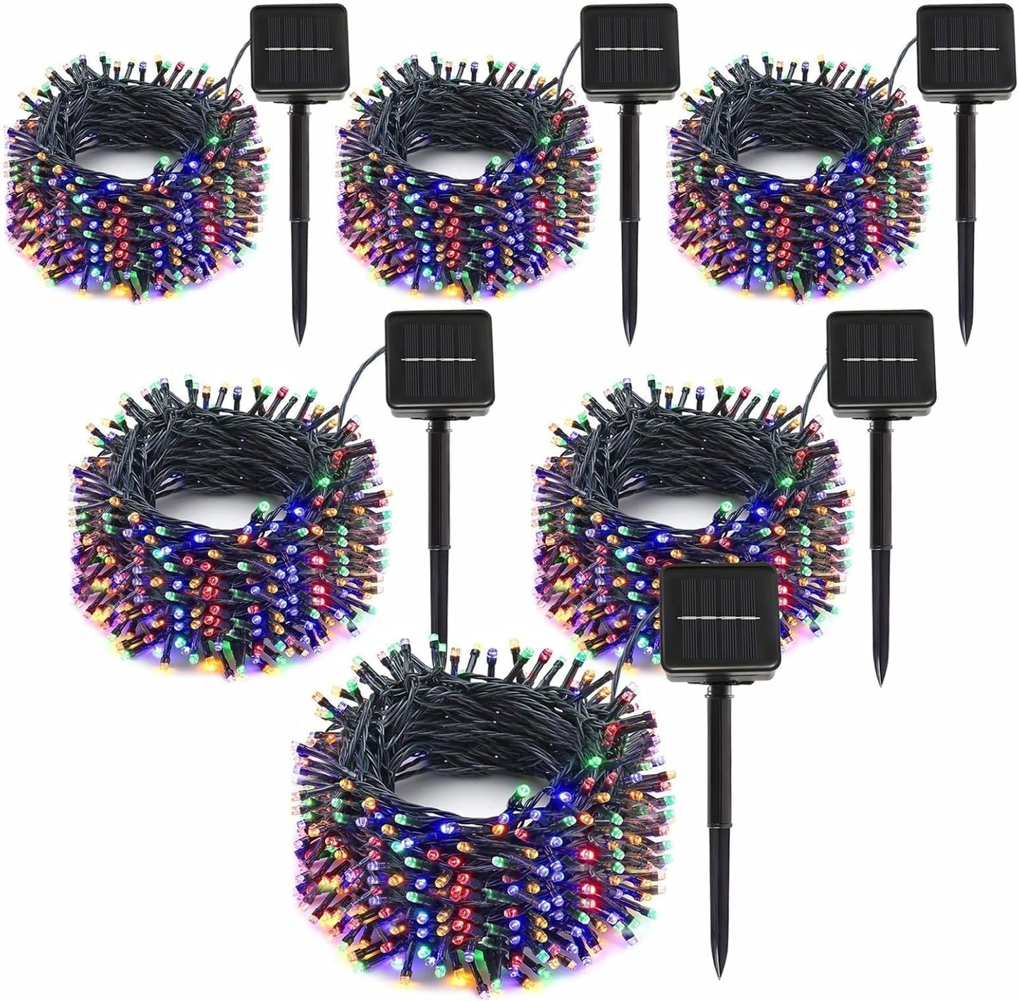 Radiant Solar Christmas Lights — home decor