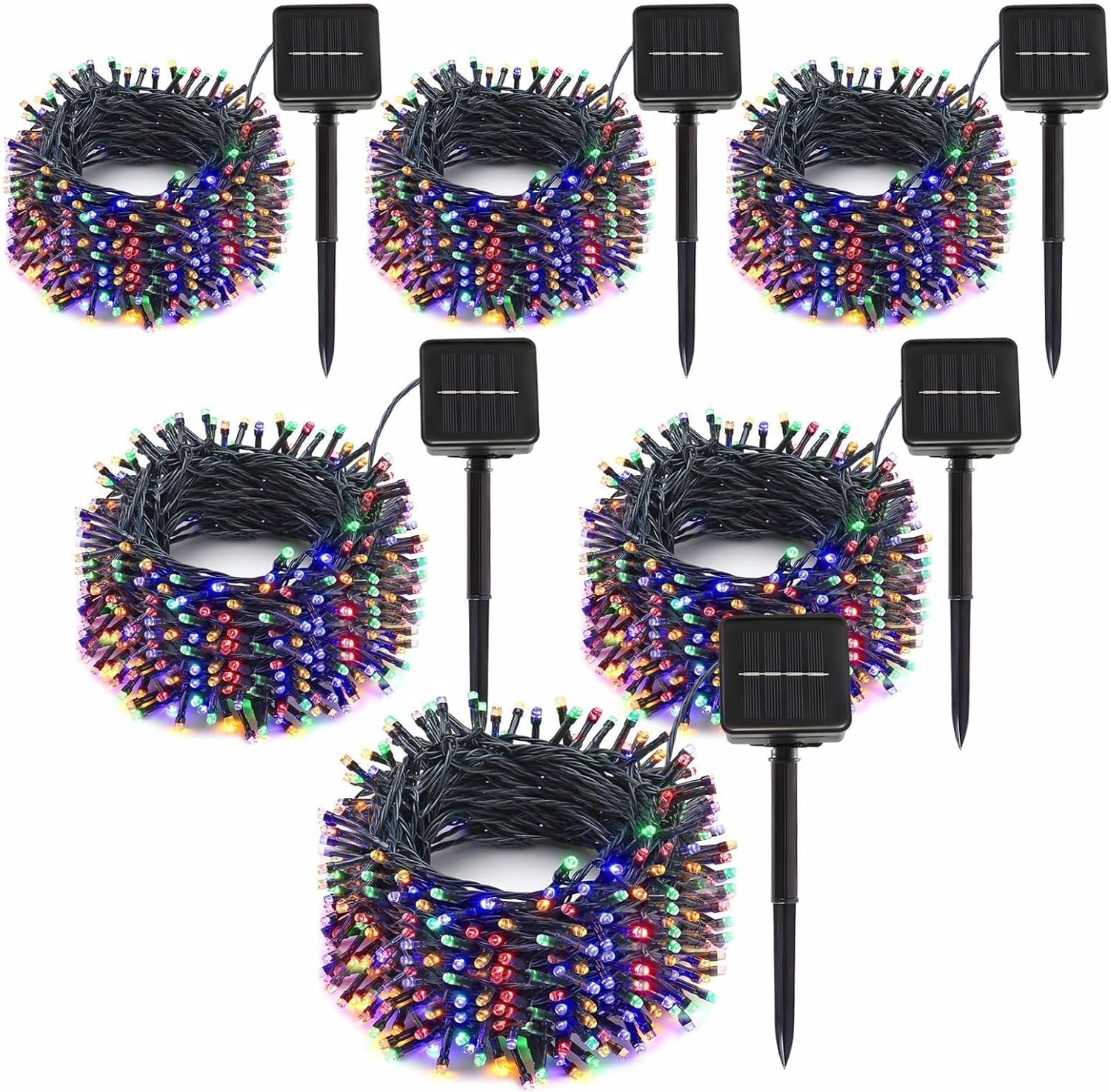 Radiant Solar Christmas Lights — home decor