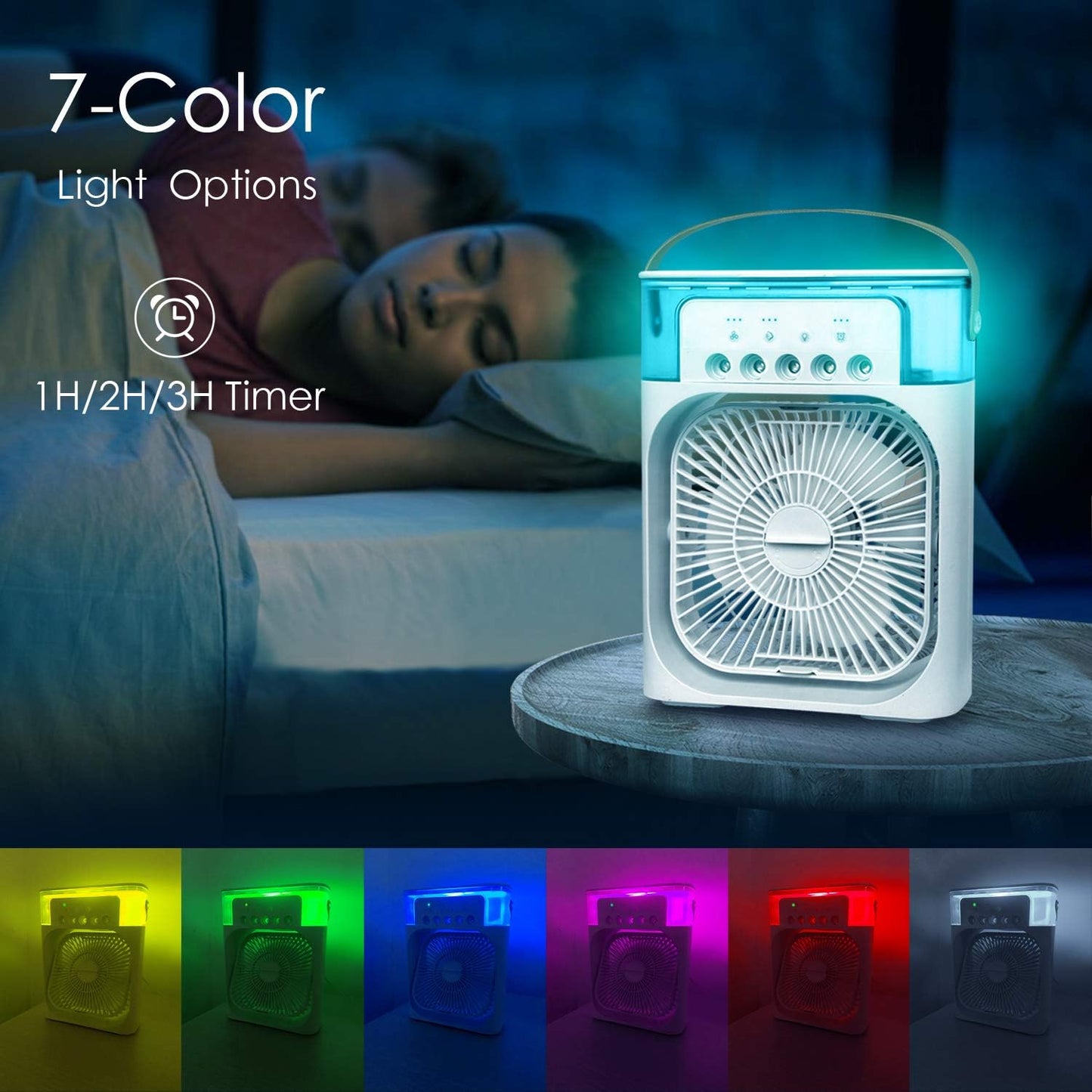CoolBreeze Personal Air Cooler — home decor (view 4)