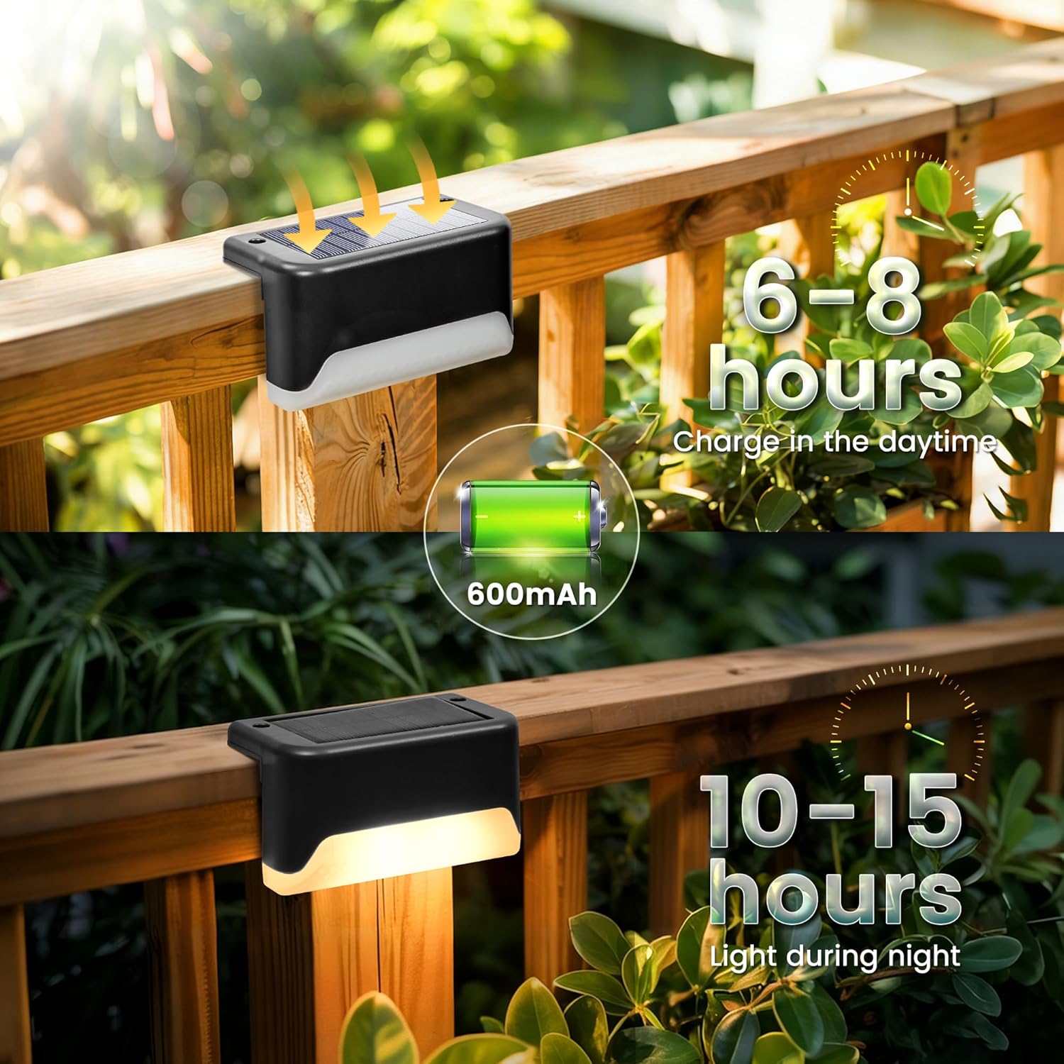 Premium Solar Deck Lights Illuminate Your Steps All Night — home decor (view 7)