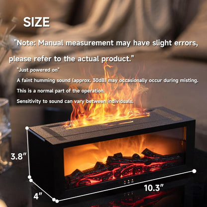 Magical Flame Led Decorative Fireplace — home decor (view 3)