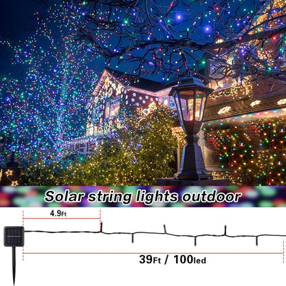 Radiant Solar Christmas Lights — home decor (view 8)