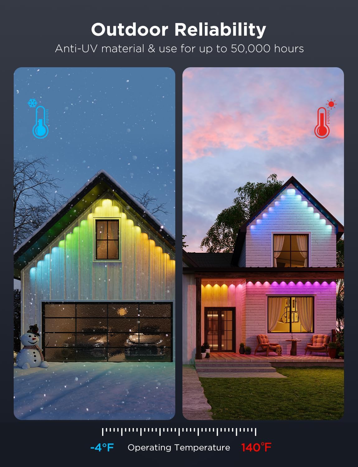 Permanent Outdoor LED Lights — home decor (view 8)
