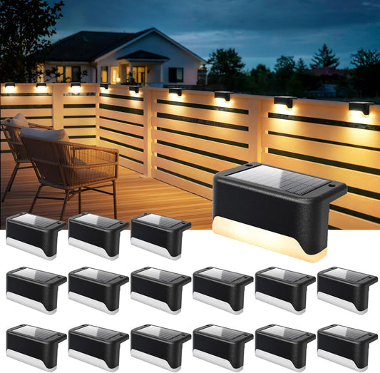 Premium Solar Deck Lights Illuminate Your Steps All Night — home decor