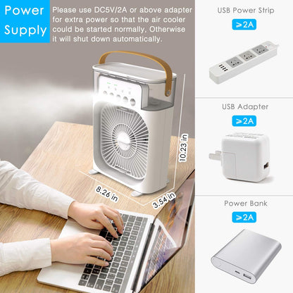 CoolBreeze Personal Air Cooler — home decor (view 5)