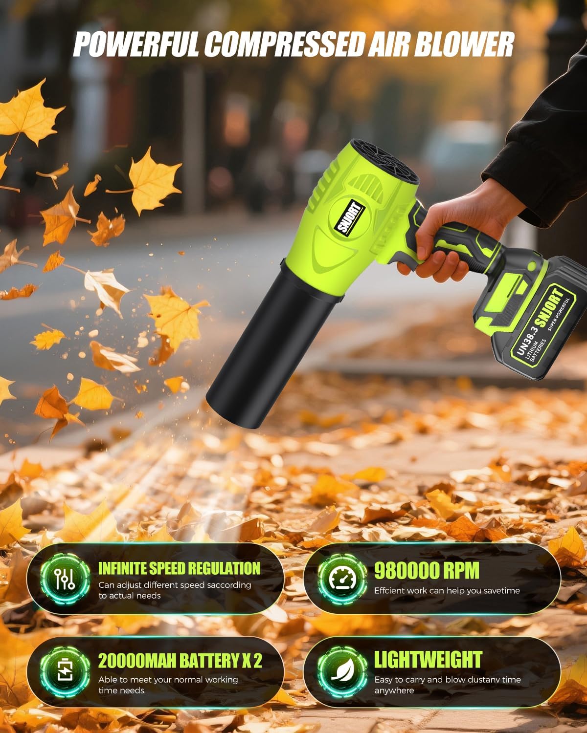 PowerReach Pro Cordless Leaf Blower — home decor (view 2)