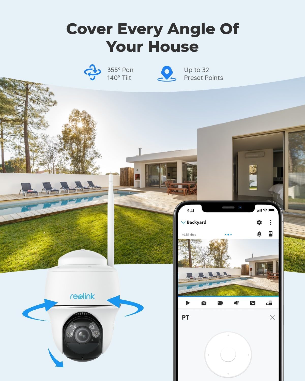 Solar Smart Security Camera — home decor (view 2)