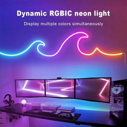 Colorful Smart Light Strip — home decor (view 2)