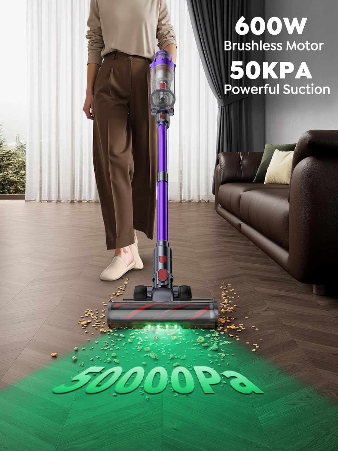 PowerClean Pro Cordless Home Vacuum — home decor (view 2)