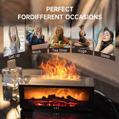 Magical Flame Led Decorative Fireplace — home decor (view 8)