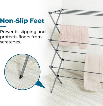 Space-Saving Clothes Drying Rack — home decor (view 4)