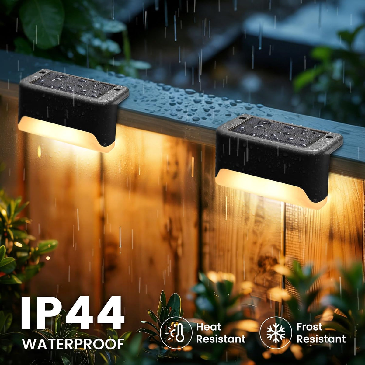 Premium Solar Deck Lights Illuminate Your Steps All Night — home decor (view 8)