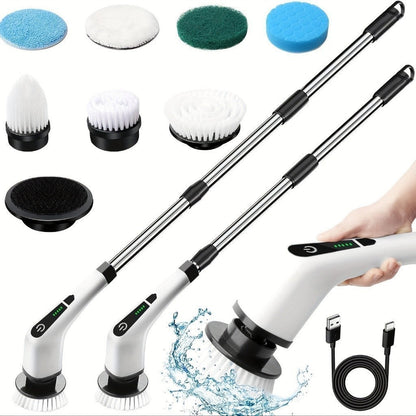 9 in 1 Spin Cleaning Brush — home decor (view 7)